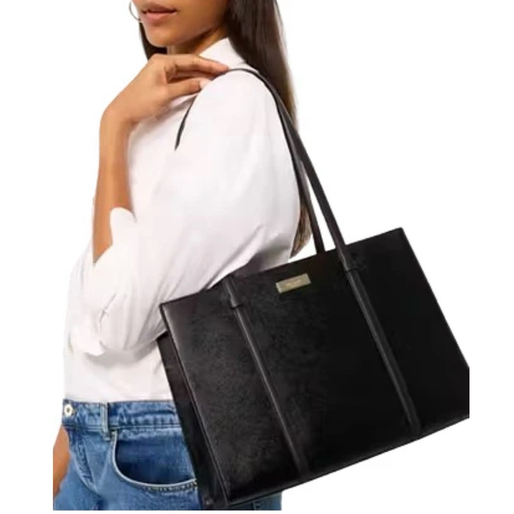 Kate Spade ♠️ Elegant Black Tote Bag
